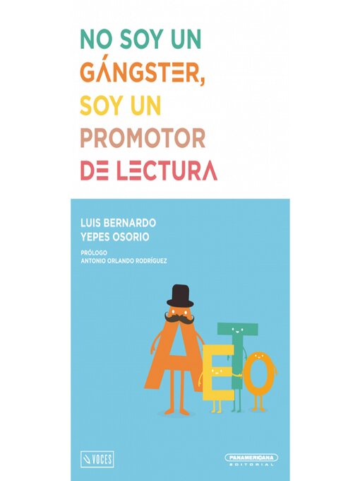 Imagen de portada de No soy un gánster, soy un promotor de lectura